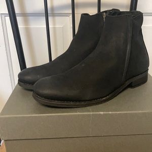 AllSaints Leather Lance Boots